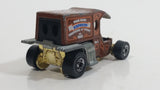 1979 Hot Wheels T-Totaller Brown Die Cast Toy Car Vehicle - BW - Hong Kong