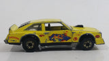 1982 Hot Wheels Flat Out 442 Yellow Die Cast Toy Muscle Car Vehicle GHO - Hong Kong