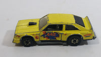 1982 Hot Wheels Flat Out 442 Yellow Die Cast Toy Muscle Car Vehicle GHO - Hong Kong