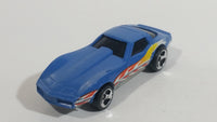 2000 Hot Wheels Chevrolet Corvette Stingray Blue Die Cast Toy Car Vehicle