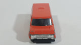 Vintage Yatming No. 1501 Ford Econoline E-150 Van Orange "International Tournament" 5-Speed 4WD Die Cast Toy Car Vehicle