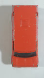 Vintage Yatming No. 1501 Ford Econoline E-150 Van Orange "International Tournament" 5-Speed 4WD Die Cast Toy Car Vehicle