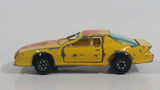 Vintage Yatming No. 1086 1983 Chevy Camaro Z28 Yellow Die Cast Toy Car Vehicle