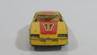 Vintage Yatming No. 1086 1983 Chevy Camaro Z28 Yellow Die Cast Toy Car Vehicle