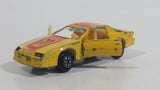 Vintage Yatming No. 1086 1983 Chevy Camaro Z28 Yellow Die Cast Toy Car Vehicle