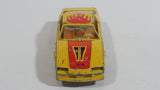 Vintage Yatming No. 1086 1983 Chevy Camaro Z28 Yellow Die Cast Toy Car Vehicle