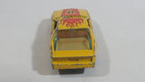 Vintage Yatming No. 1086 1983 Chevy Camaro Z28 Yellow Die Cast Toy Car Vehicle