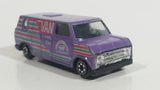 Vintage Yatming Ford Econoline E-150 Van Light Purple "International Tournament" 5-Speed 4WD Die Cast Toy Car Vehicle No. 1501