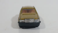 Yatming No. 8915 Mercedes Sedan Golden Gold Die Cast Toy Car Vehicle