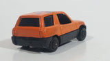 Rare HTF Yatming No. 825 Toyota Rav4 "Wave!" Orange Die Cast Toy Car Vehicle