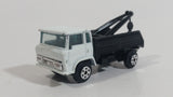 Yatming Wrecker Salvage Tow Truck Black and White Die Cast Toy Car Wrecking Towing Vehicle China