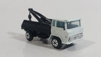 Yatming Wrecker Salvage Tow Truck Black and White Die Cast Toy Car Wrecking Towing Vehicle China