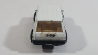 1989 Hot Wheels Range Rover T-60 Sticker Tampos White Die Cast Toy Car Vehicle