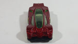 2015 Hot Wheels Nitrobot Attack Side Draft Dark Red Die Cast Toy Car Vehicle