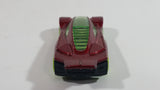 2015 Hot Wheels Nitrobot Attack Side Draft Dark Red Die Cast Toy Car Vehicle