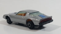 Yatming Pontiac Trans Am Turbo T/A #30 No. 1030 Silver Die Cast Toy Muscle Car Vehicle