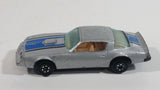 Yatming Pontiac Trans Am Turbo T/A #30 No. 1030 Silver Die Cast Toy Muscle Car Vehicle