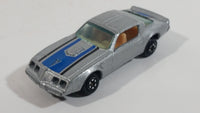 Yatming Pontiac Trans Am Turbo T/A #30 No. 1030 Silver Die Cast Toy Muscle Car Vehicle