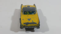 1978 Hot Wheels Oldies But Goodies '57 T-Bird Yellow Die Cast Toy Classic Car Vehicle BW Hong Kong