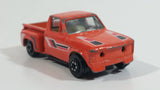 1980s Yatming Chevrolet LUV Stepside Pickup Truck Orange No. 1700 Die Cast Toy Car Vehicle