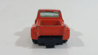 1980s Yatming Chevrolet LUV Stepside Pickup Truck Orange No. 1700 Die Cast Toy Car Vehicle