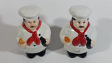 Fat Chubby Chef Decorative Ceramic Salt and Pepper Shakers