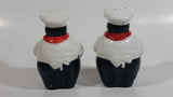 Fat Chubby Chef Decorative Ceramic Salt and Pepper Shakers