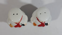 Fat Chubby Chef Decorative Ceramic Salt and Pepper Shakers