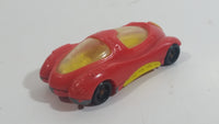 1995 Hot Wheels Power Circuit Red and Yellow Die Cast Toy Car Vehicle McDonald's Happy Meal