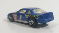 1995 Hot Wheels Race Team Series I Lumina Stocker #1 Metalflake Dark Blue Die Cast Toy Race Car Vehicle