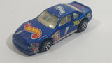 1995 Hot Wheels Race Team Series I Lumina Stocker #1 Metalflake Dark Blue Die Cast Toy Race Car Vehicle