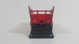 Vintage Majorette No. 323 Animal Trailer Red Die Cast Toy Farm Farming Vehicle