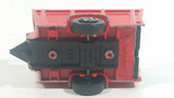 Vintage Majorette No. 323 Animal Trailer Red Die Cast Toy Farm Farming Vehicle