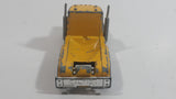 Vintage 1992 Matchbox Peterbilt Cement Mixer Semi Tractor Truck Yellow 1/80 Scale Die Cast Toy Rig Vehicle