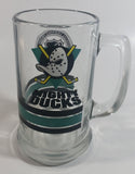 Rare 1993 Cutler Brands and Designs Anaheim Mighty Ducks NHL Ice Hockey Team 5 1/2" Tall Glass Beer Mug