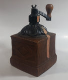 Vintage 1979 Jim Beam Kentucky Whiskey Coffee Mill 1856 Grinder Themed Regal China Liquor Decanter 750mL 8" Tall