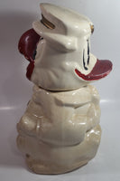 Antique Hand Painted 1940s Walt Disney José (Joe) Caricoa and Donald Duck Turnabout Cookie Jar Double Sided