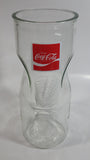 Rare Hard To Find Enjoy Coca-Cola Coke Soda Pop Layered Coke 10" Tall Glass Carafe Pitcher Jug Vase