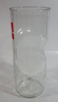 Rare Hard To Find Enjoy Coca-Cola Coke Soda Pop Layered Coke 10" Tall Glass Carafe Pitcher Jug Vase