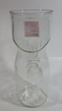 Rare Hard To Find Enjoy Coca-Cola Coke Soda Pop Layered Coke 10" Tall Glass Carafe Pitcher Jug Vase