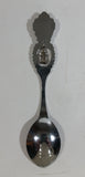 Moose Jaw, Saskatchewan Canada Enamel Prairie Lily Decor Metal Spoon with Grain Elevator Charm