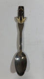 1994 RCMP 35th Biennial Convention Calgary Enamel and Metal Silver Plated Steel Spoon Souvenir Travel Collectible