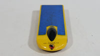 1998 Hot Wheels First Editions Solar Eagle III Yellow Plastic and Die Cast Toy Car Vehicle