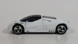 1998 Hot Wheels First Editions Ford GT-90 White Die Cast Toy Car Vehicle