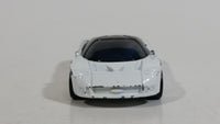 1998 Hot Wheels First Editions Ford GT-90 White Die Cast Toy Car Vehicle