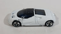 1998 Hot Wheels First Editions Ford GT-90 White Die Cast Toy Car Vehicle