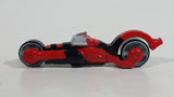 2007 Hot Wheels Motoblade Motorcycle Red Die Cast Toy Motorbike Vehicle McDonald's Happy Meal