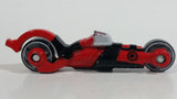 2007 Hot Wheels Motoblade Motorcycle Red Die Cast Toy Motorbike Vehicle McDonald's Happy Meal