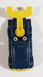 1997 Hot Wheels Tow Truck Dark Blue Plastic Body Die Cast Toy Car Vehicle McDonald's Happy Meal