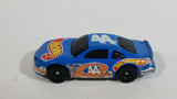 2000 Hot Wheels Racer Nascar #44 7/20 Blue Die Cast Toy Race Car Vehicle McDonald's Happy Meal